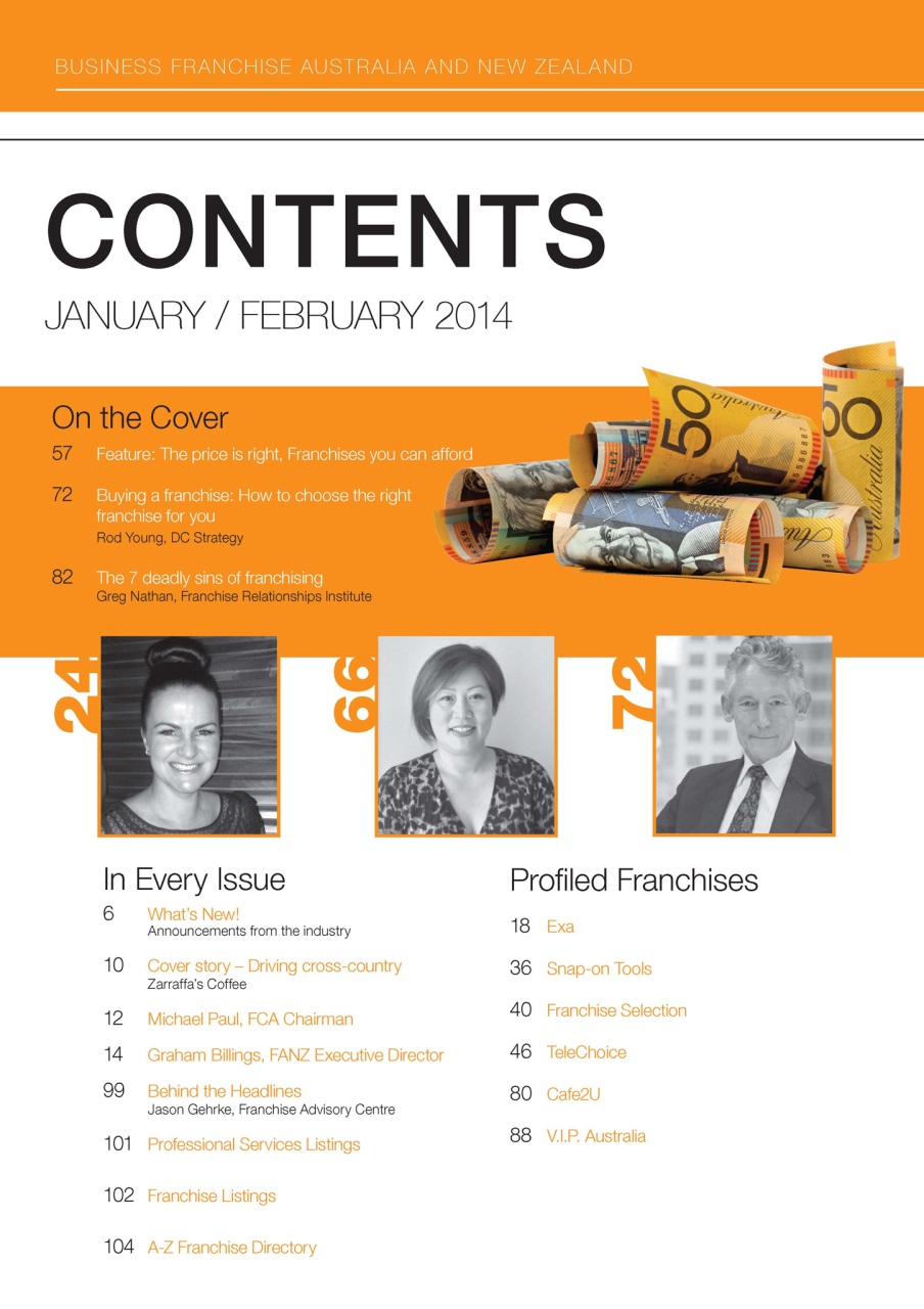 Business Franchise Australia&NZ Preview Pages