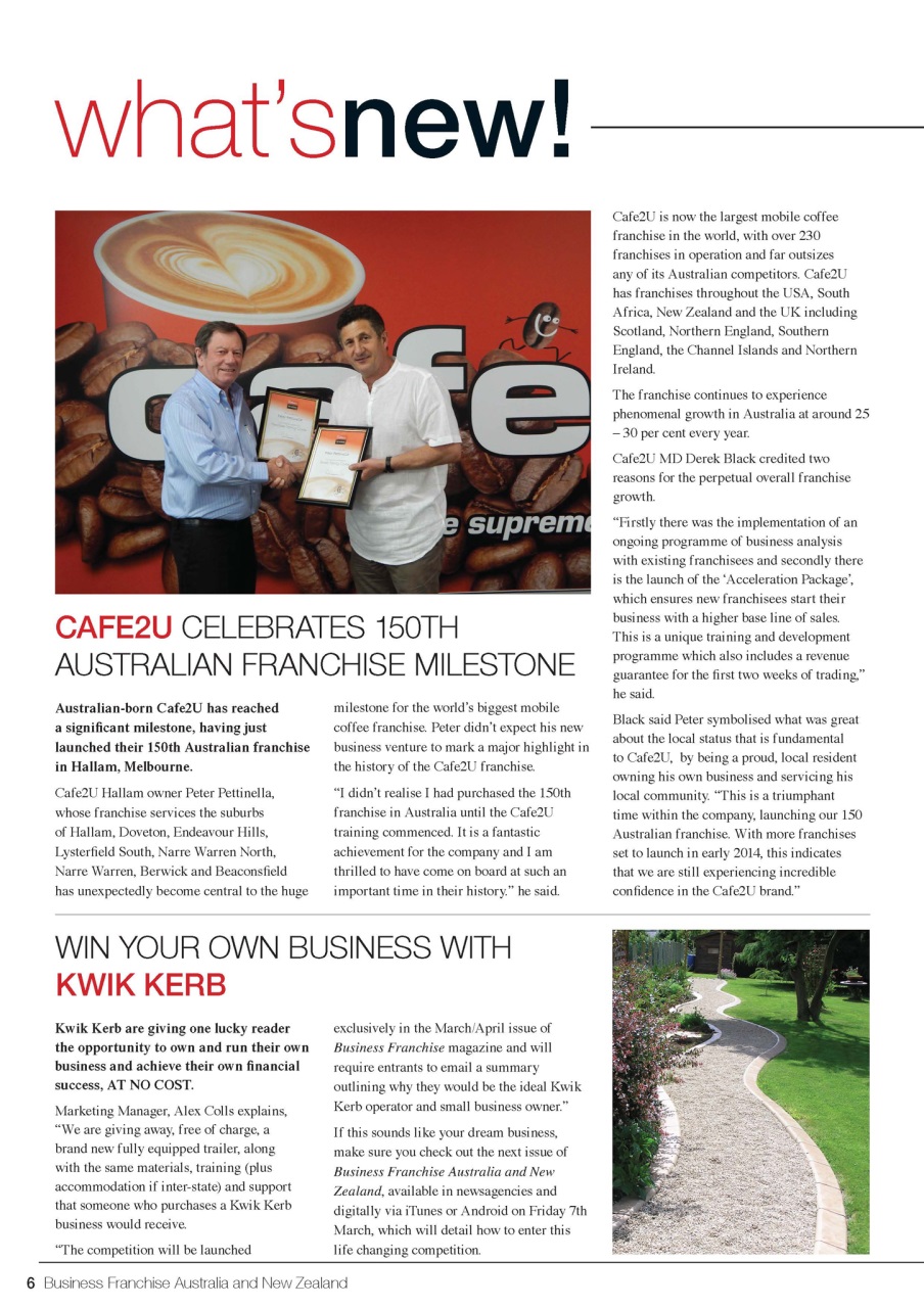 Business Franchise Australia&NZ Preview Pages