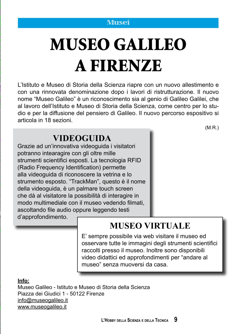 L'HOBBY DELLA SCIENZA E DELLA TECNICA Preview Pages