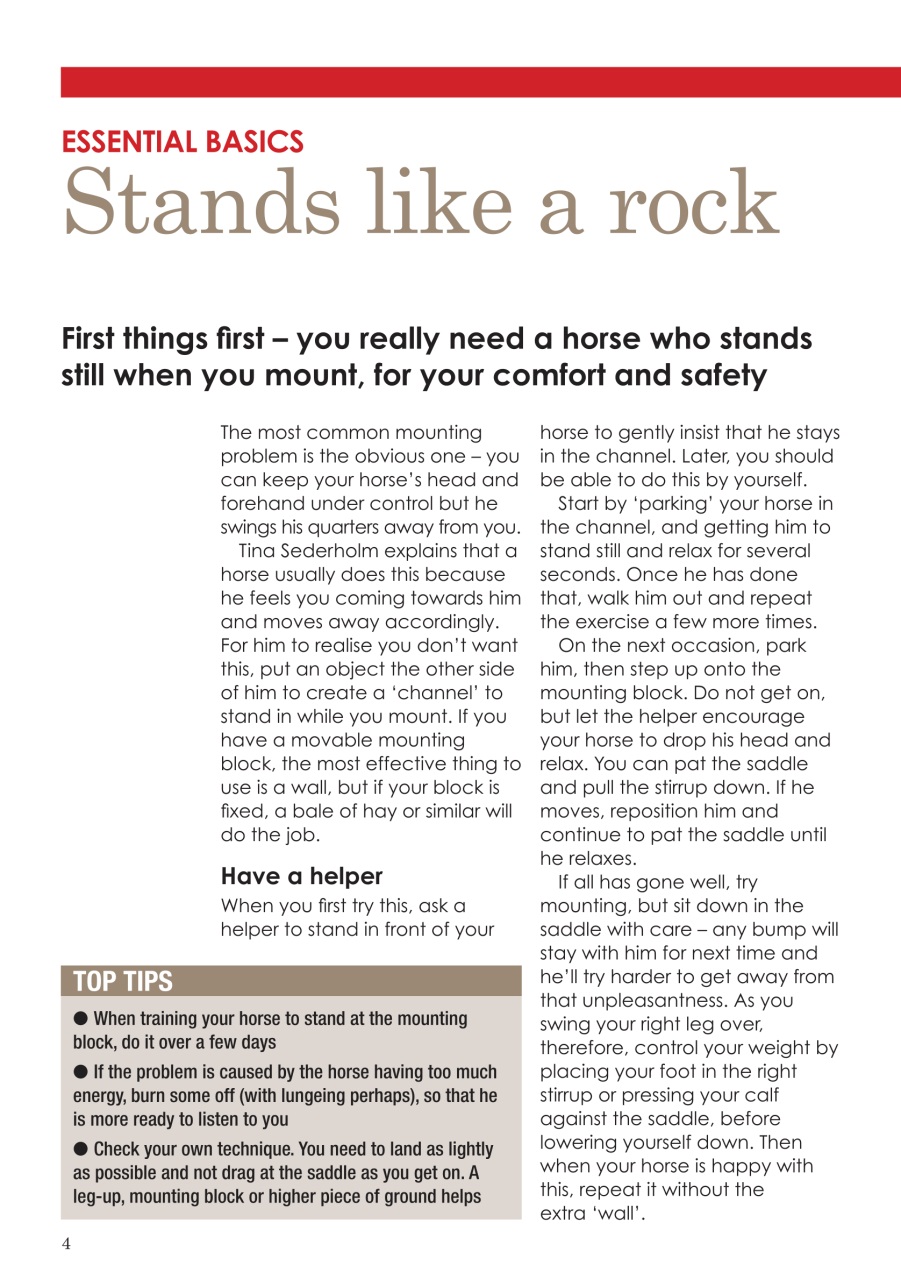 Horse&Rider Magazine - UK equestrian magazine for Horse and Rider Preview Pages