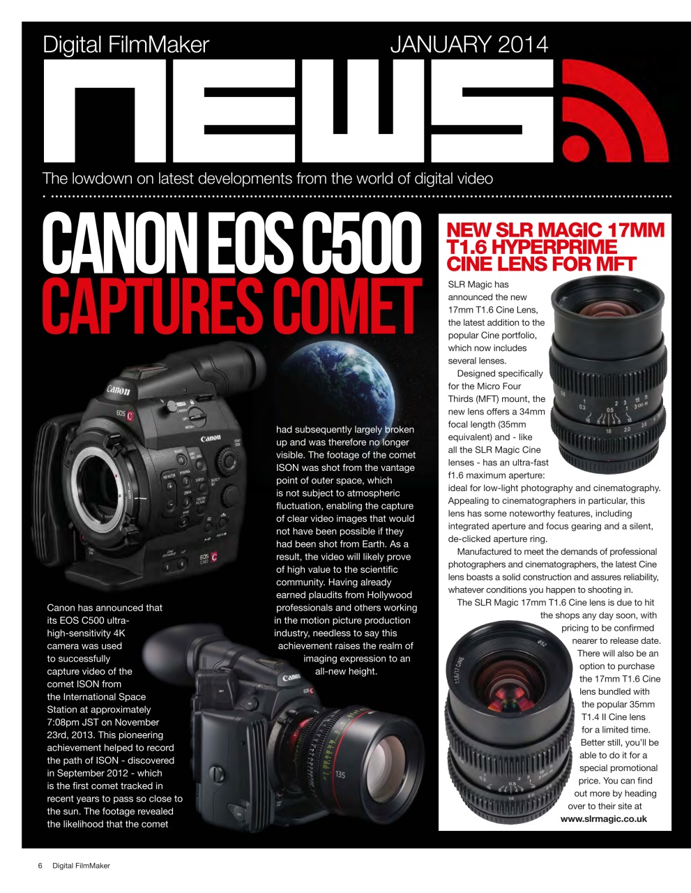 Digital FilmMaker Preview Pages