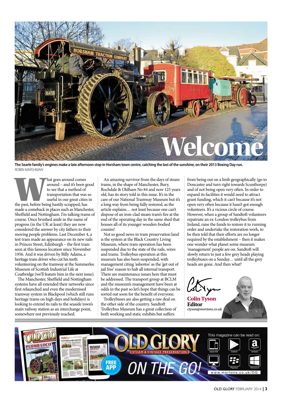 Old Glory Magazine Preview Pages