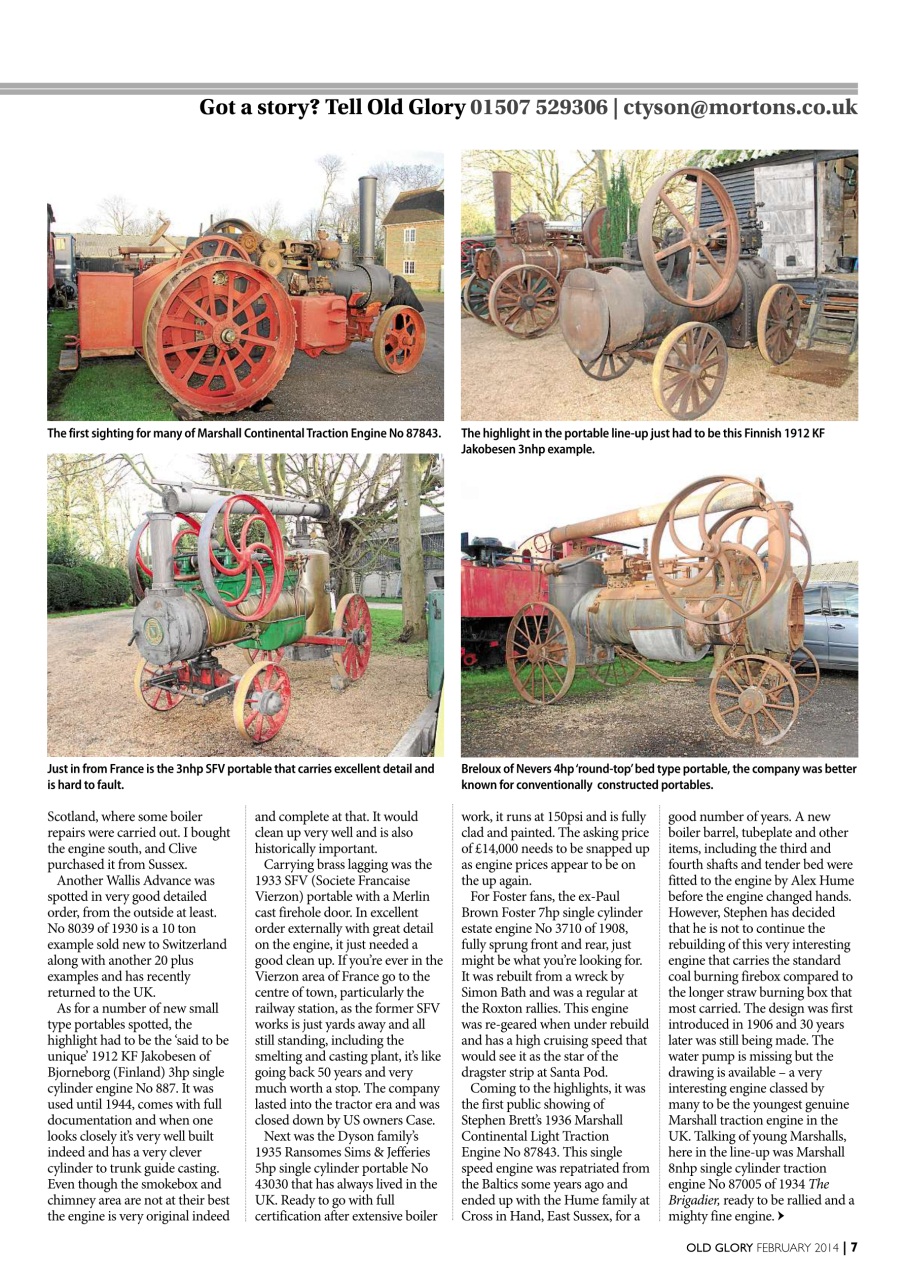 Old Glory Magazine Preview Pages