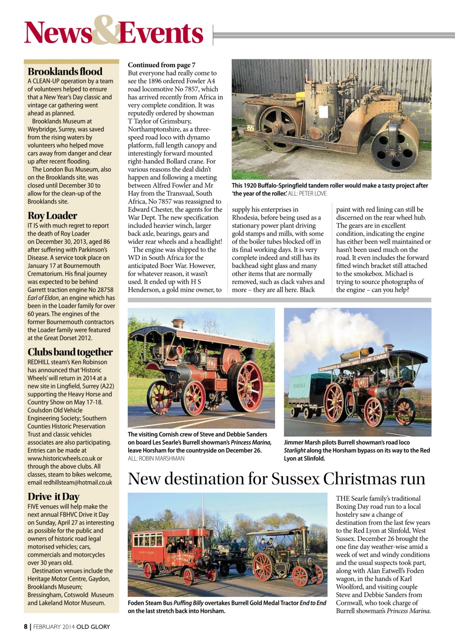 Old Glory Magazine Preview Pages