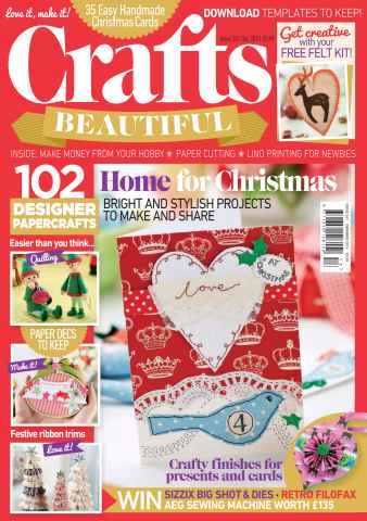 Crafts Beautiful issue December 2013