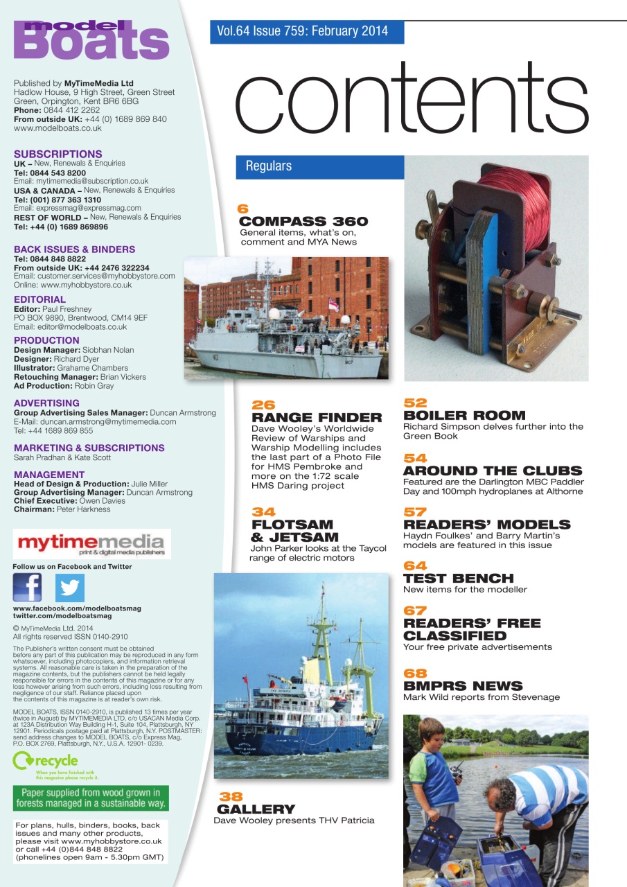 Model Boats Preview Pages