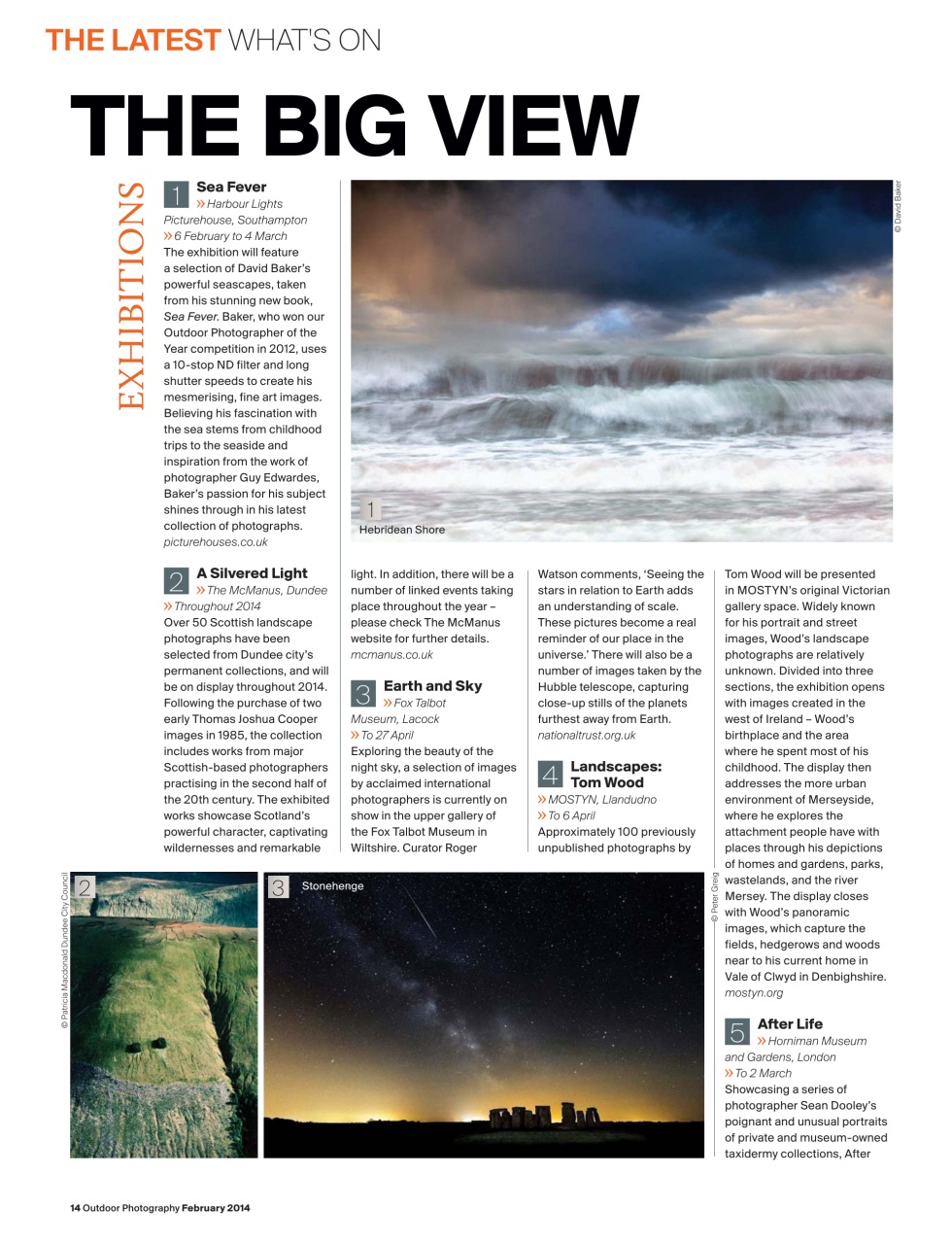 Outdoor Photography Preview Pages