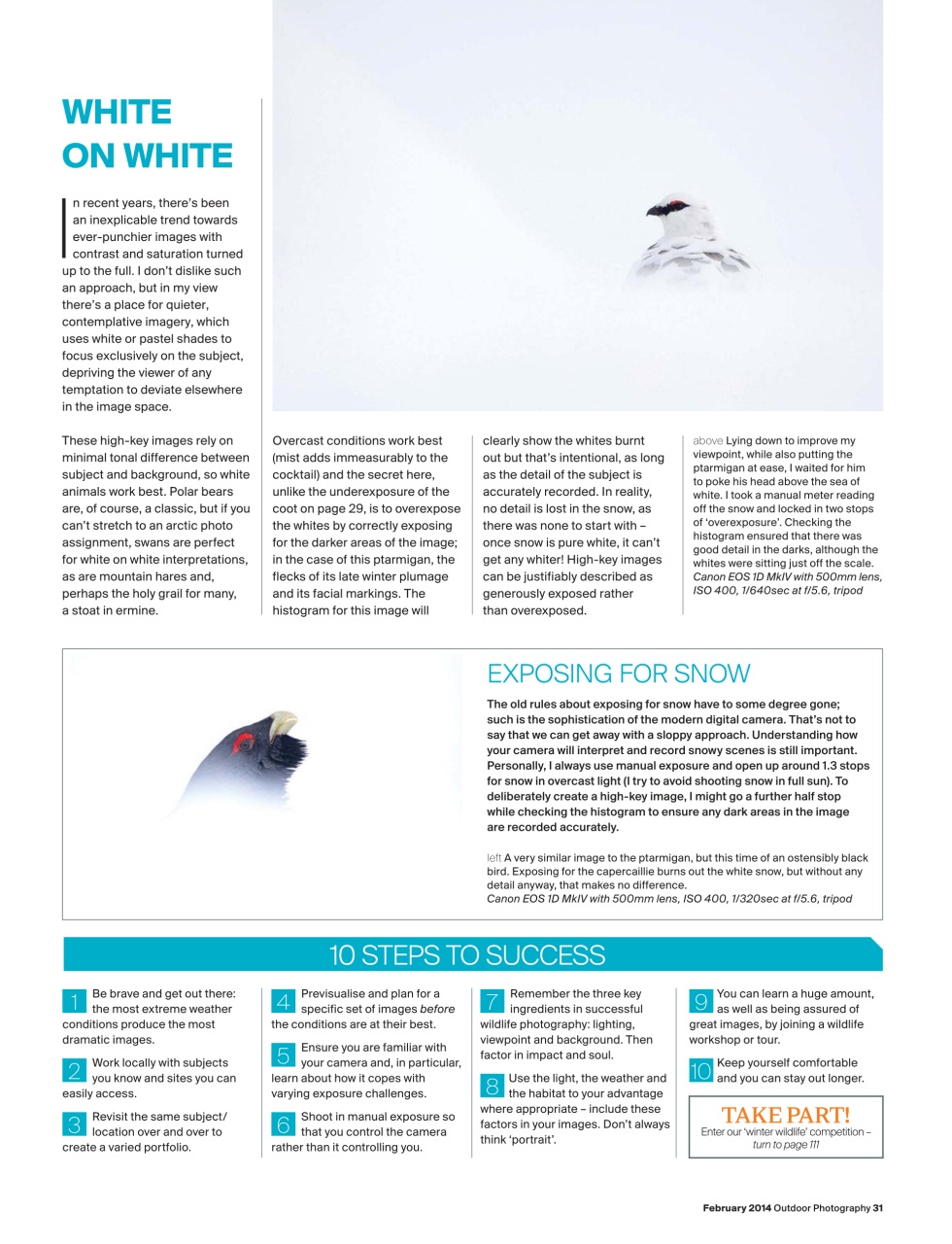 Outdoor Photography Preview Pages