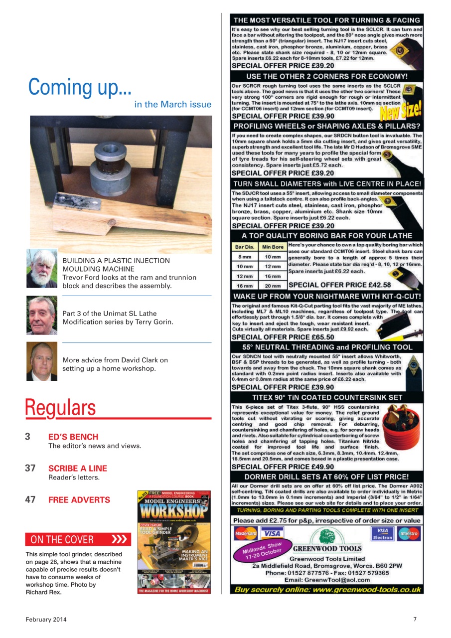 Model Engineer & Workshop Magazine Preview Pages