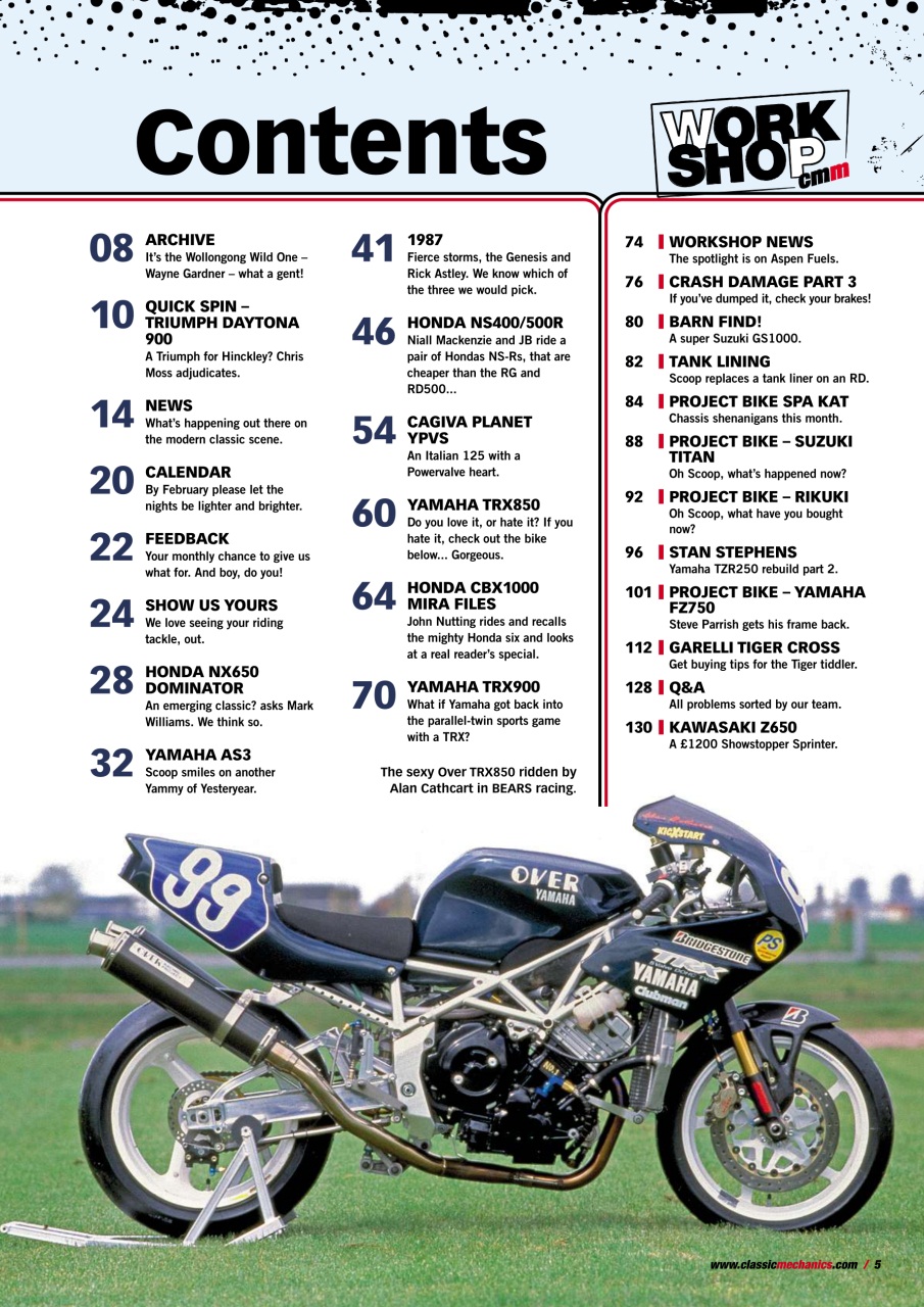 Classic Motorcycle Mechanics Preview Pages