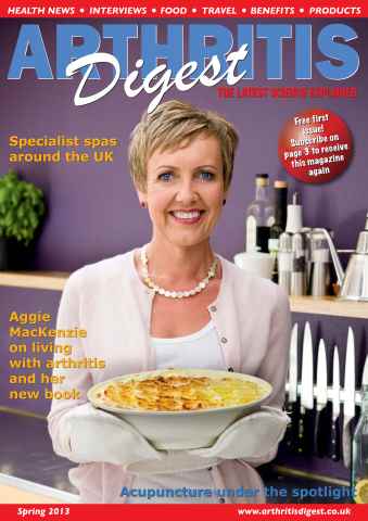 Arthritis Digest issue Spring 2013
