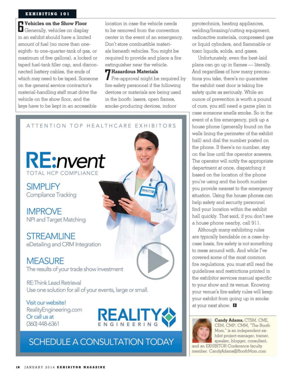 EXHIBITOR Magazine Preview Pages