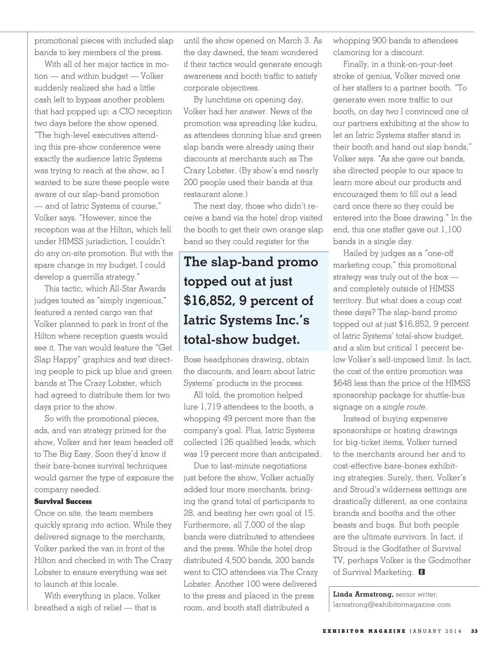 EXHIBITOR Magazine Preview Pages