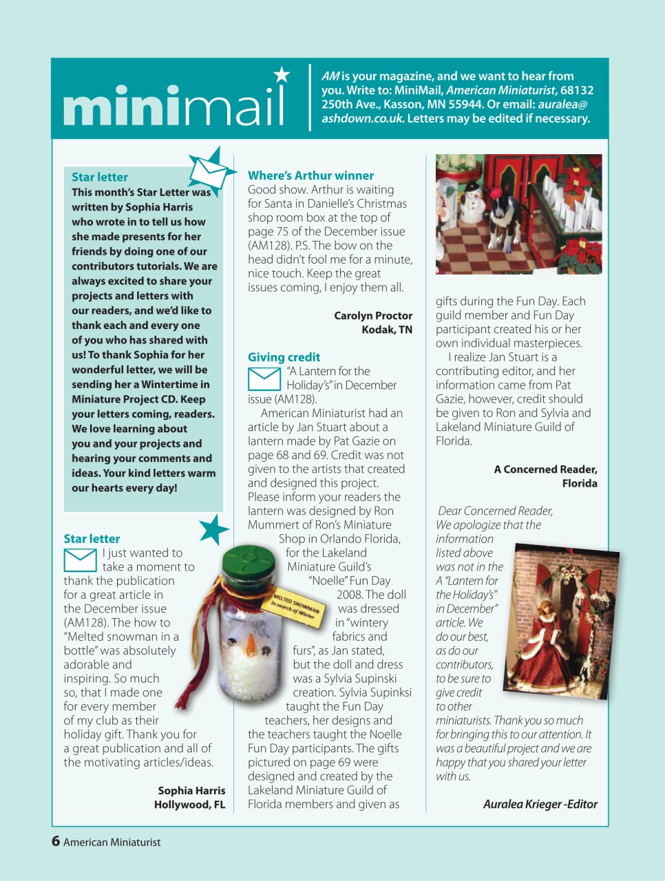 American Miniaturist Preview Pages