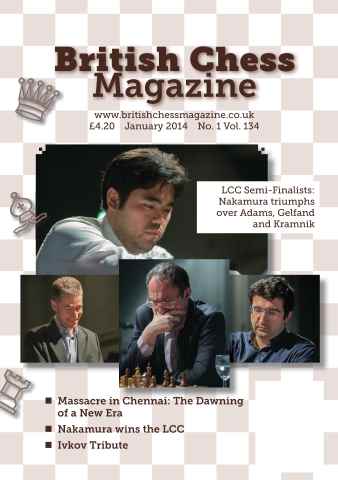 British Chess Magazine issue January 2014