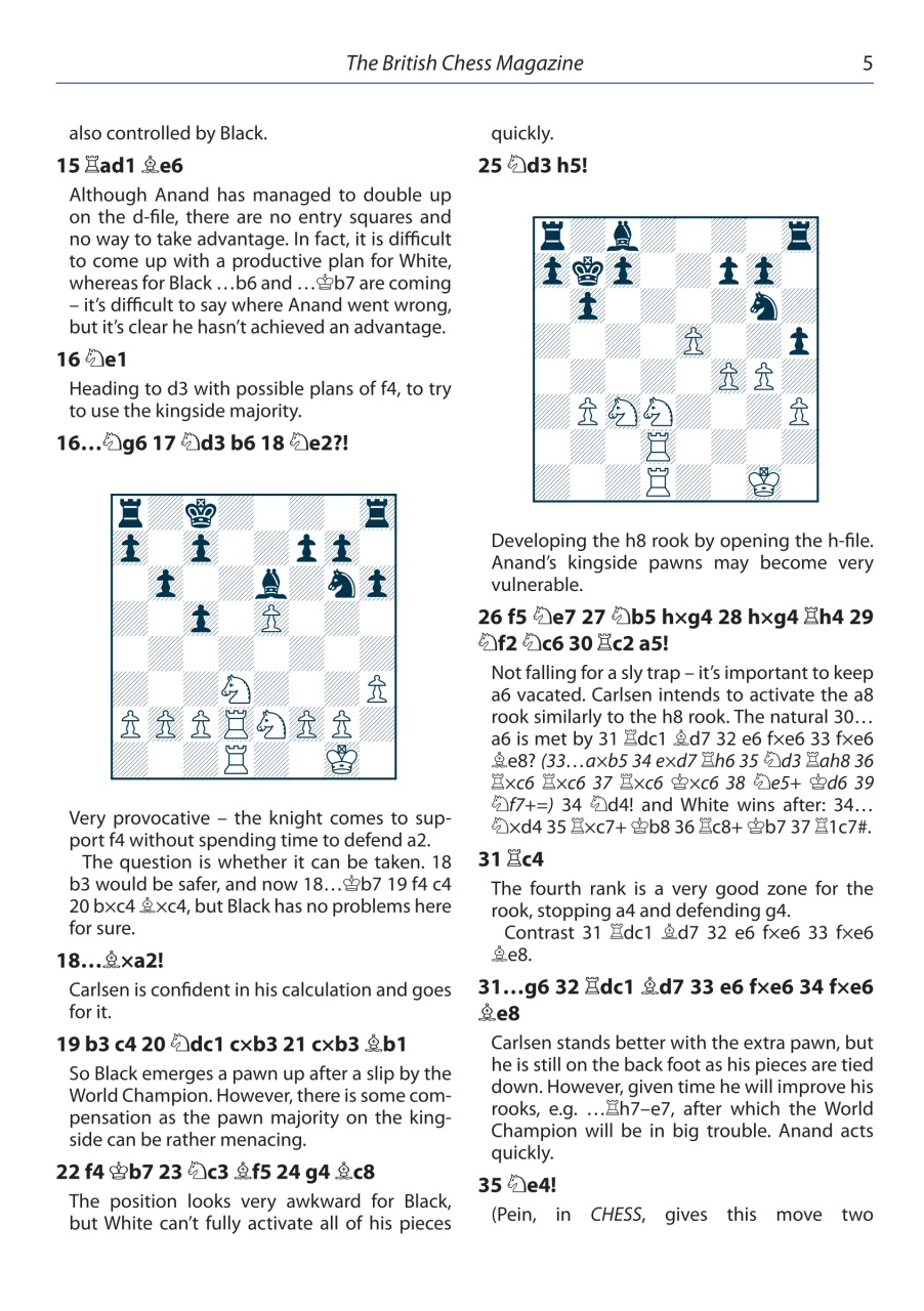 British Chess Magazine Preview Pages