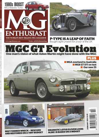 MG Enthusiast issue MGC GT Evolution