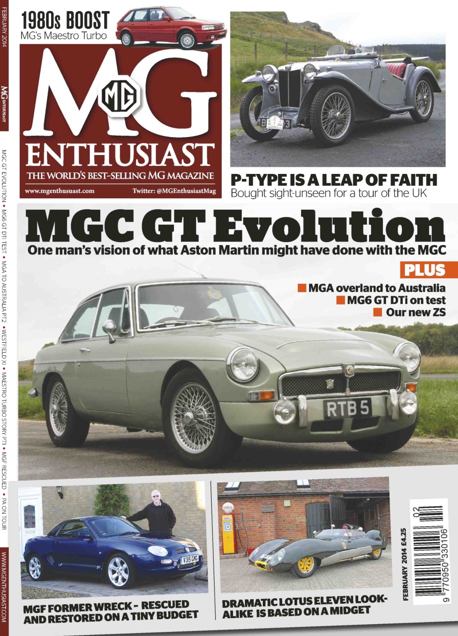 MG Enthusiast Preview Pages