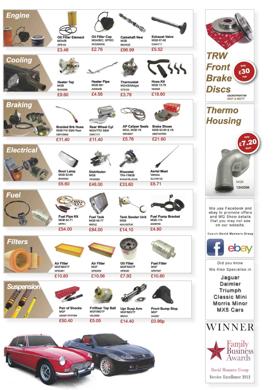 MG Enthusiast Preview Pages