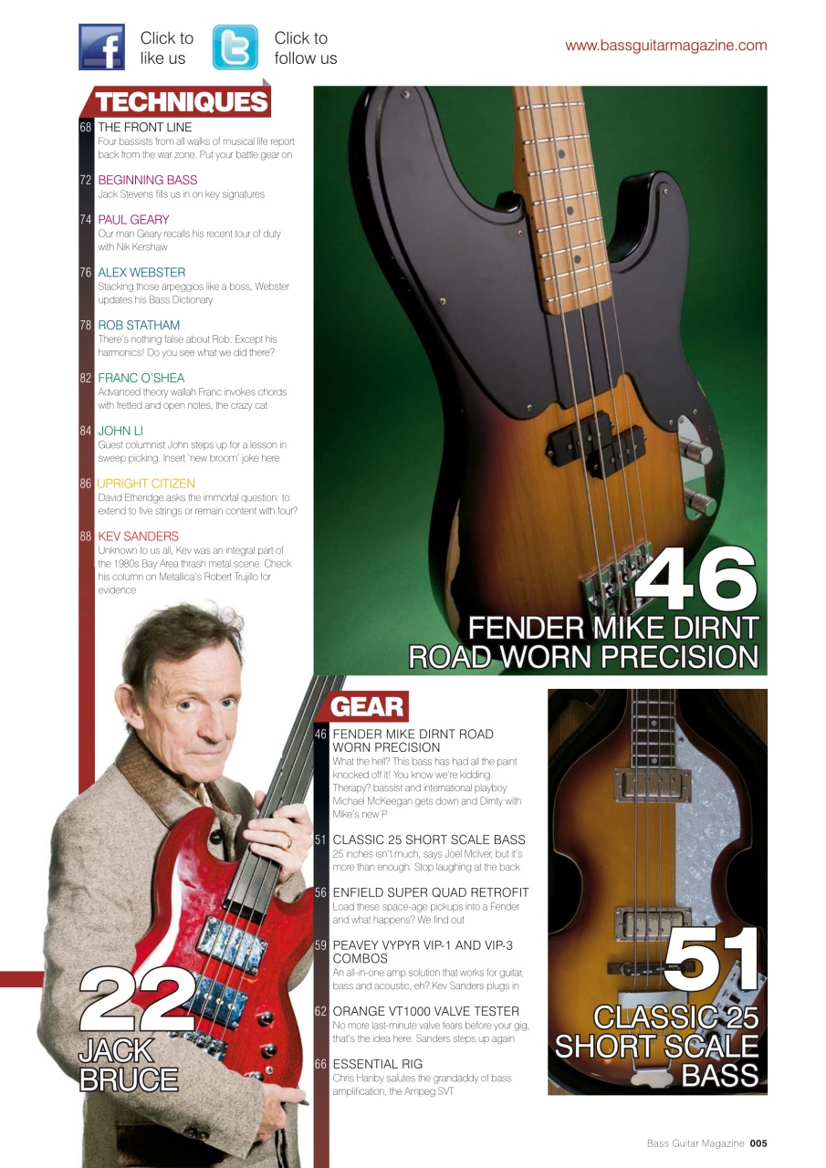 Bass Player UK Preview Pages