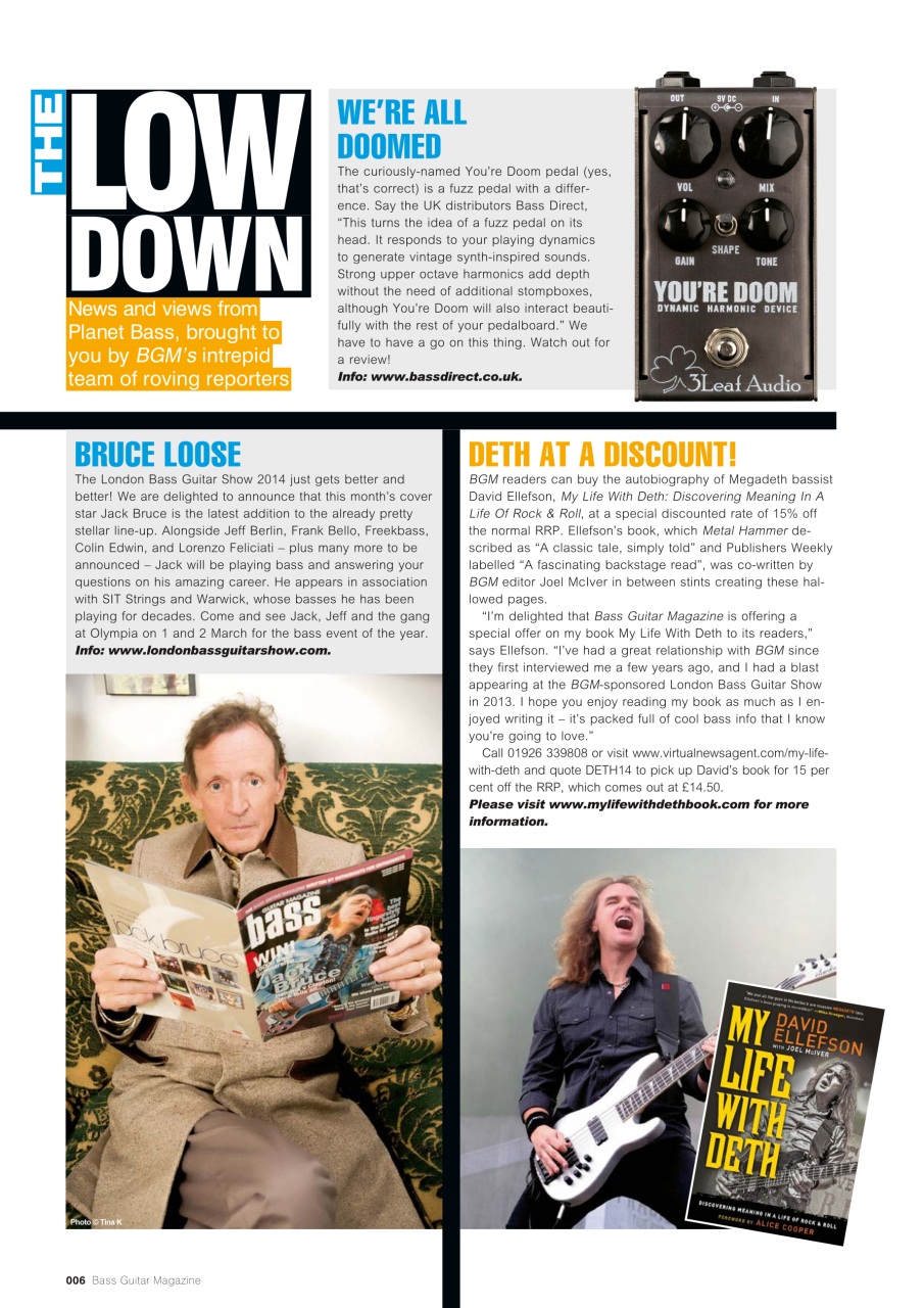 Bass Player UK Preview Pages
