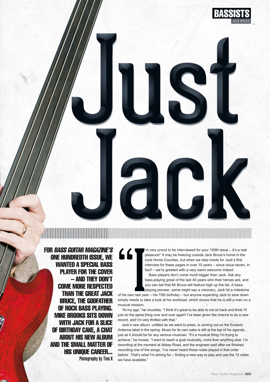 Bass Player UK Preview Pages