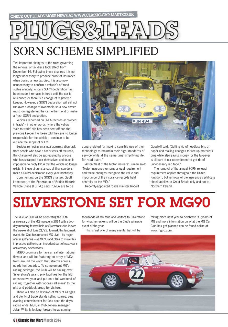 Classic Car Mart Preview Pages