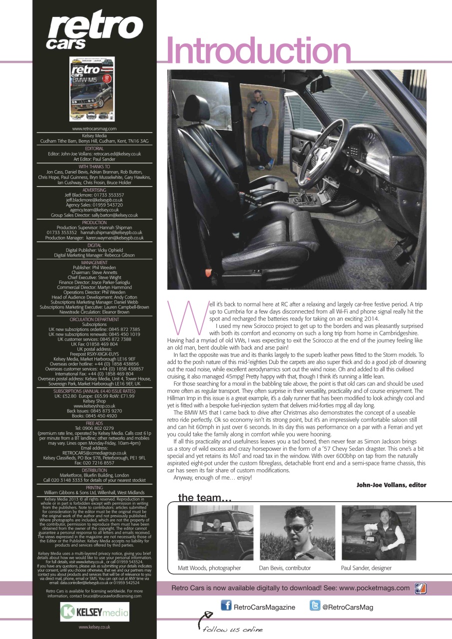 Retro Cars Preview Pages