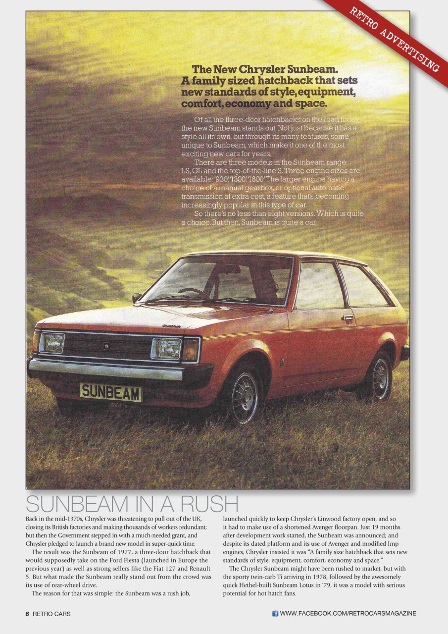 Retro Cars Preview Pages