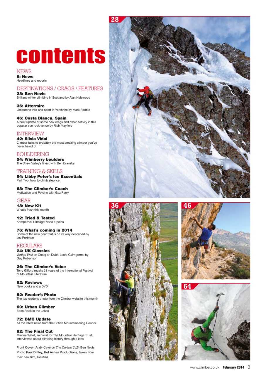 Climber Preview Pages
