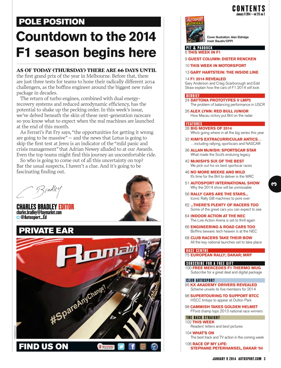 Autosport Preview Pages