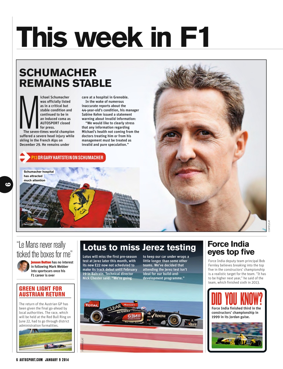 Autosport Preview Pages
