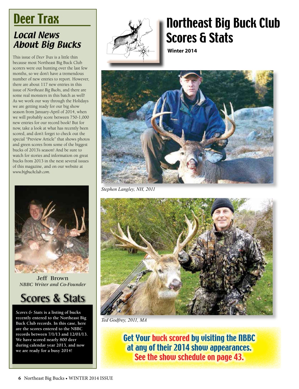 Northeast Big Bucks Preview Pages