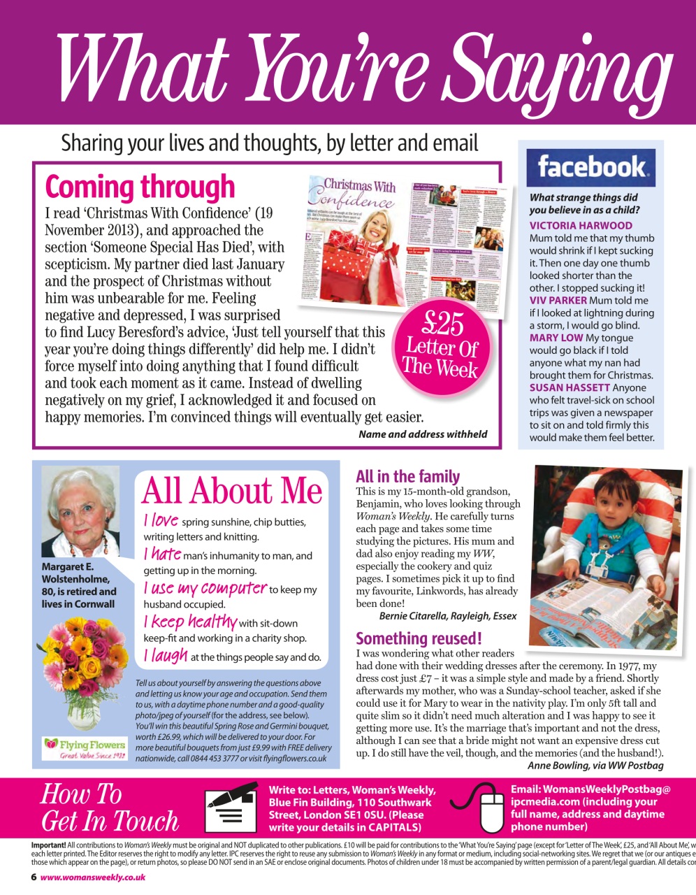 Woman's Weekly Preview Pages