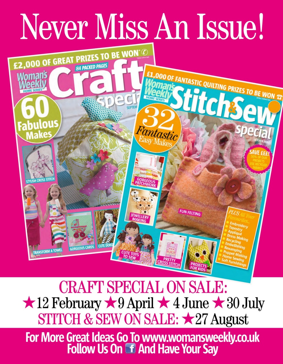 Woman's Weekly Preview Pages