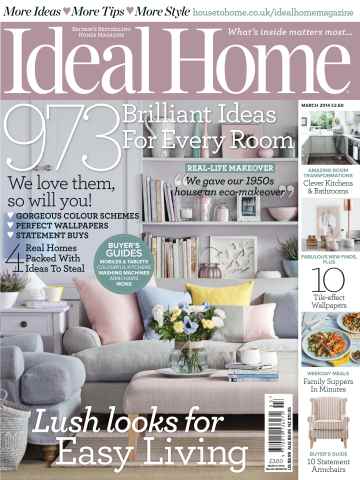 Ideal Home issue March 2014