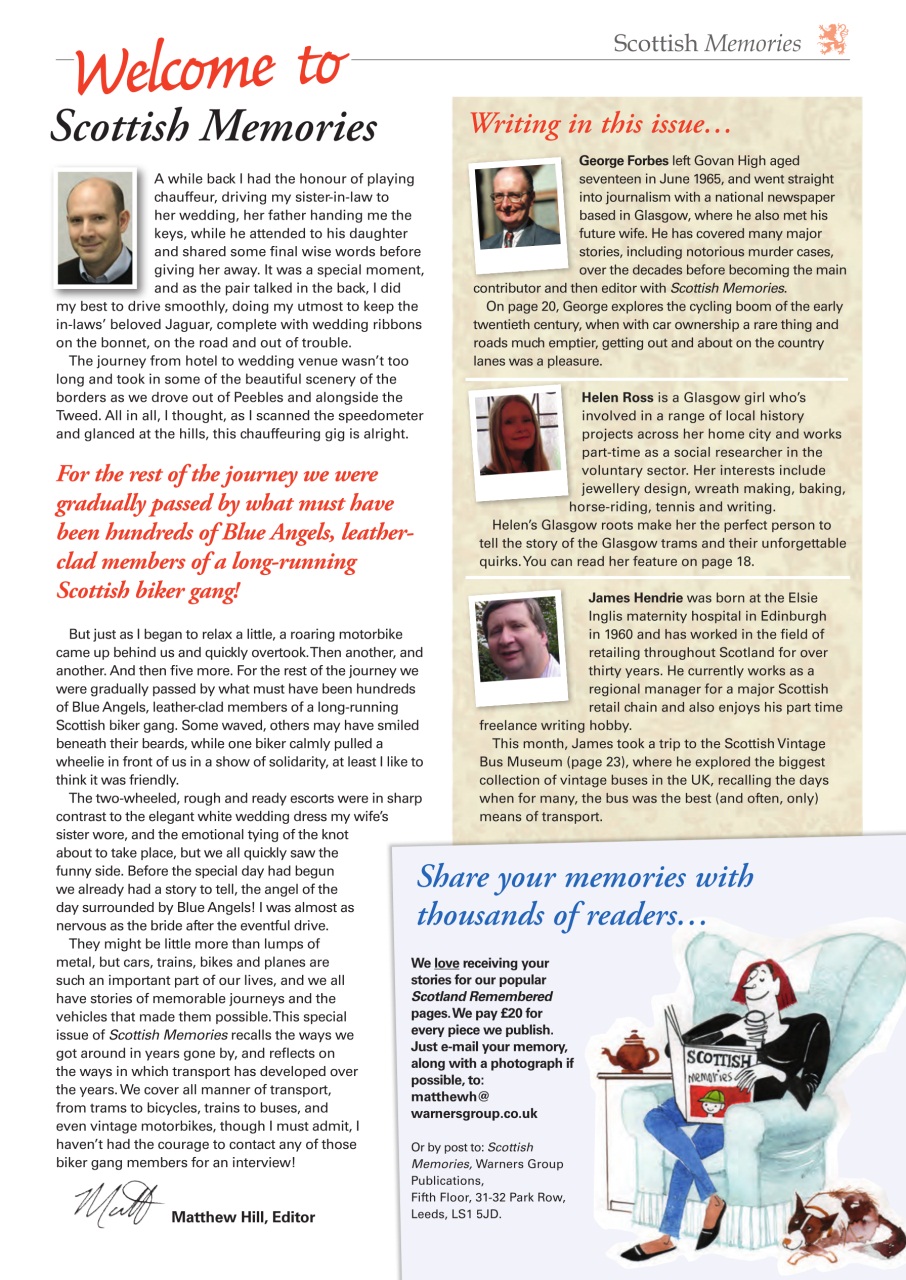Scottish Memories Preview Pages