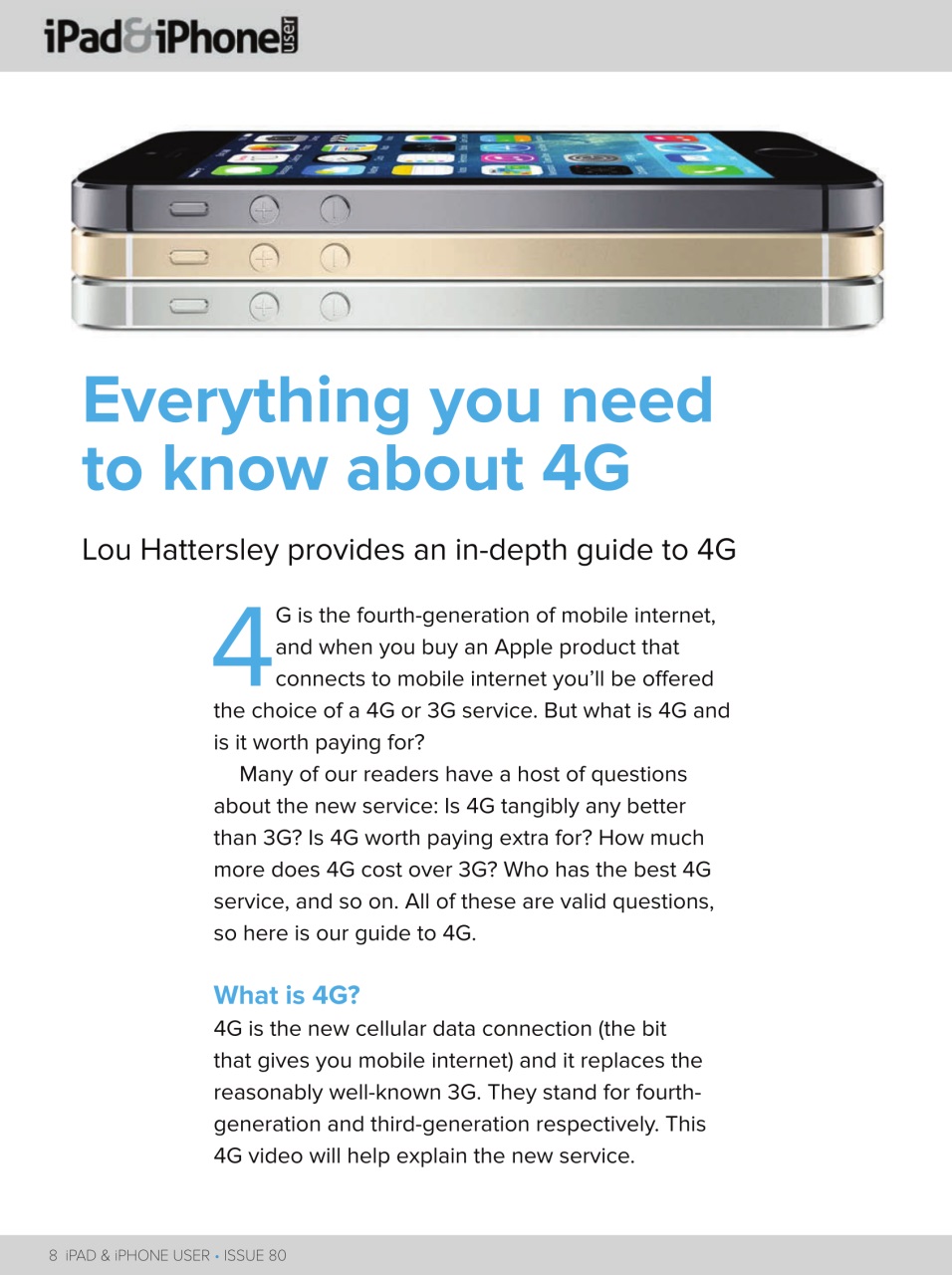 iPad and iPhone User Preview Pages