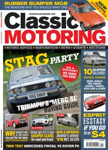 Classic Motoring issue Feb-14