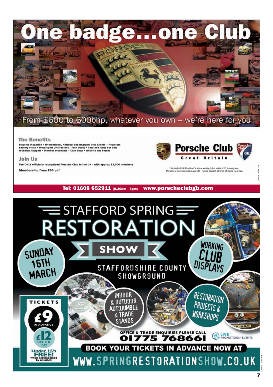 Classic Motoring Preview Pages