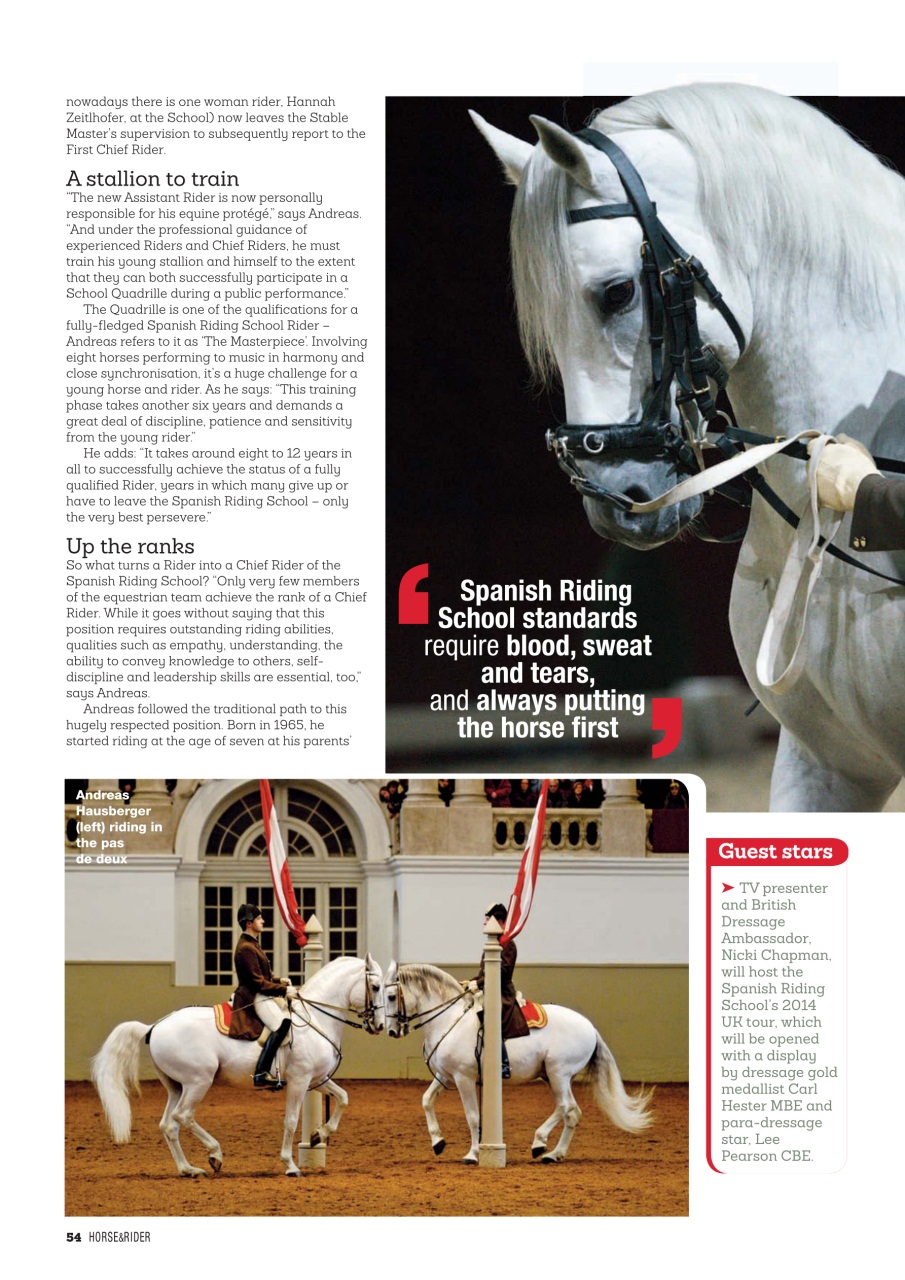 Horse&Rider Magazine - UK equestrian magazine for Horse and Rider Preview Pages