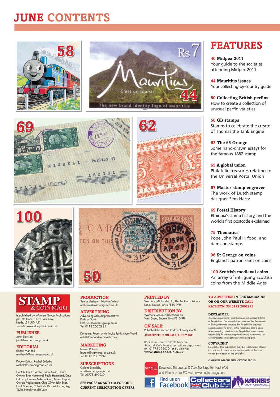 Stamp Collector Preview Pages