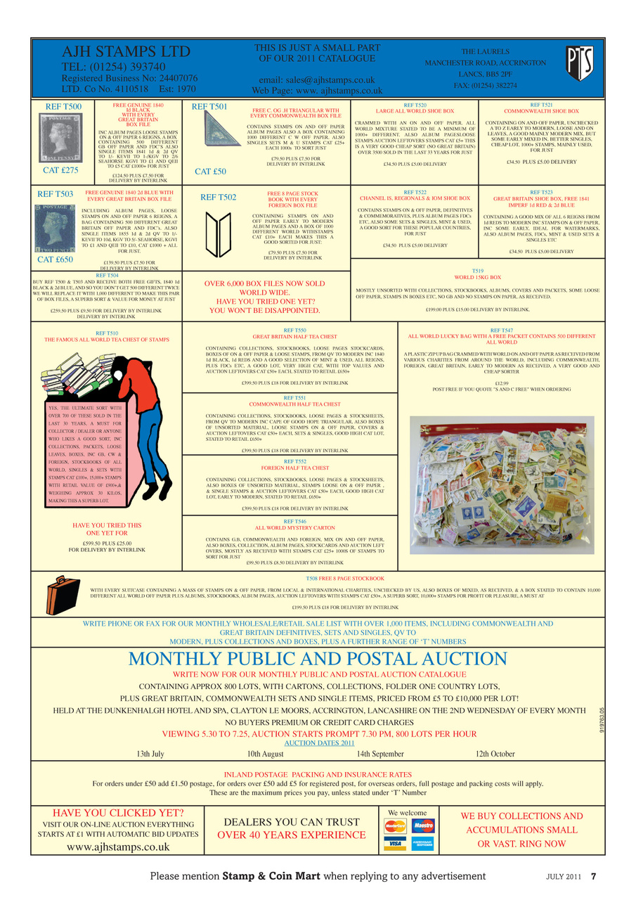 Stamp Collector Preview Pages