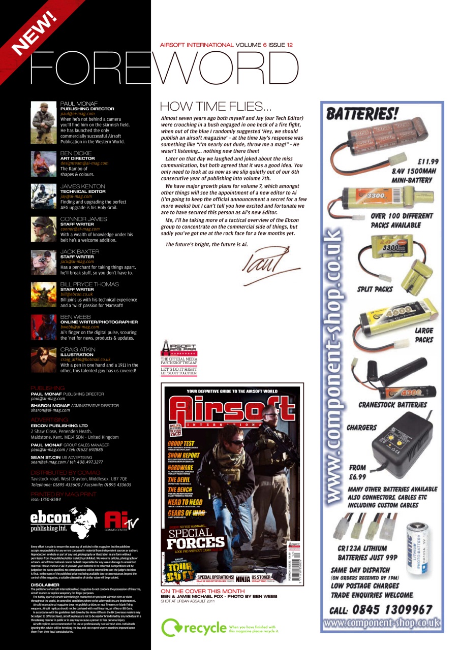 Airsoft International Preview Pages