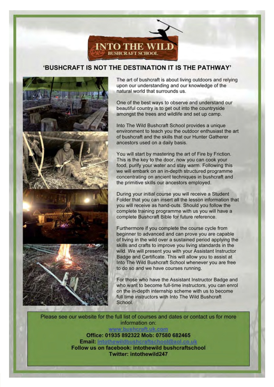 Bushcraft & Survival Skills Magazine Preview Pages
