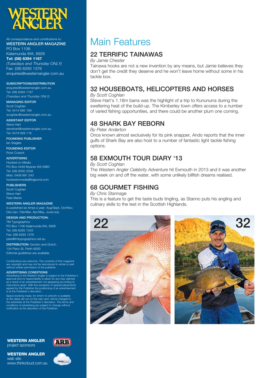 Western Angler Preview Pages