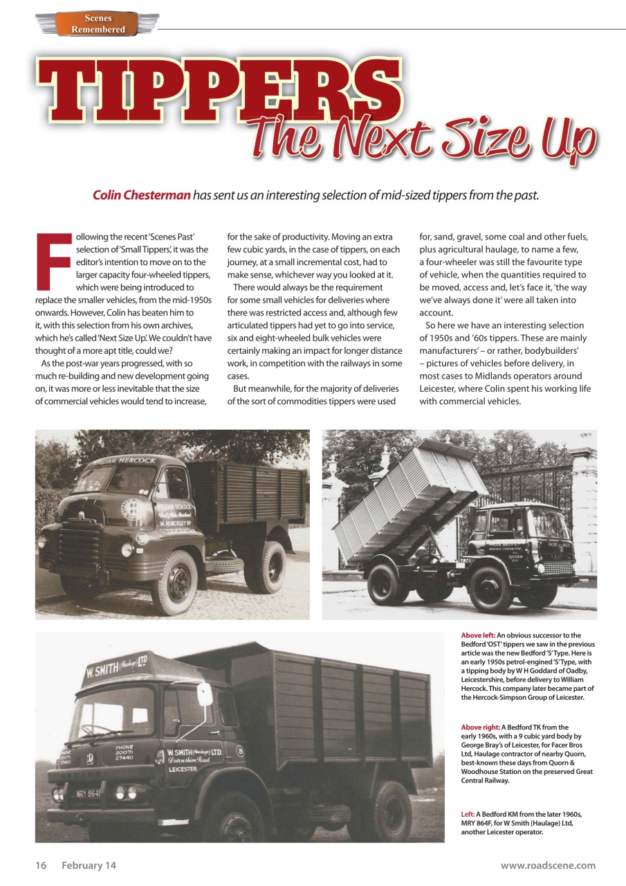 Vintage Roadscene Preview Pages