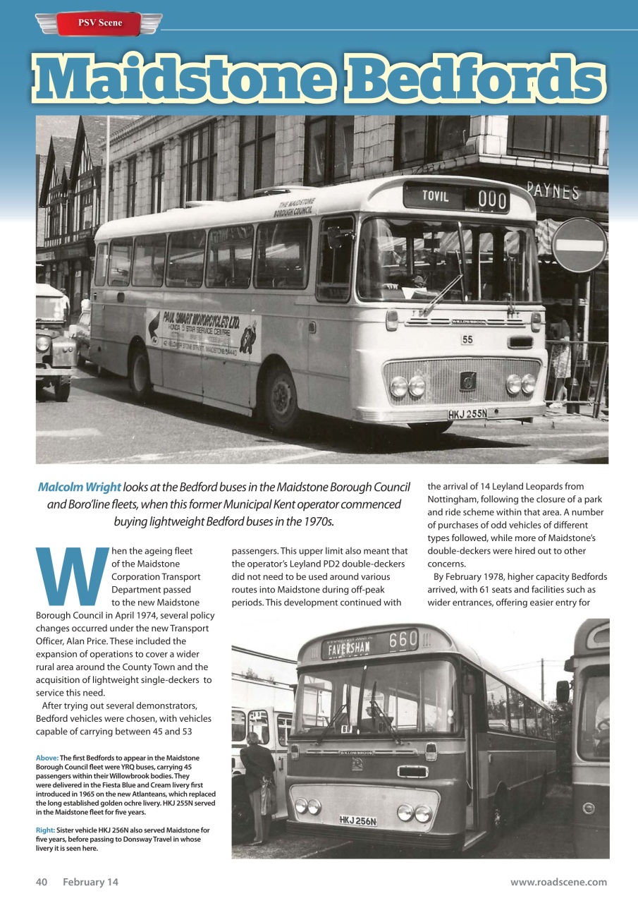Vintage Roadscene Preview Pages