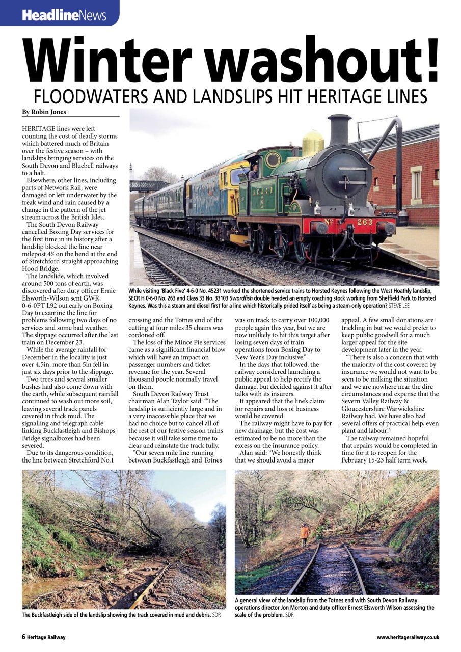 Heritage Railway Preview Pages