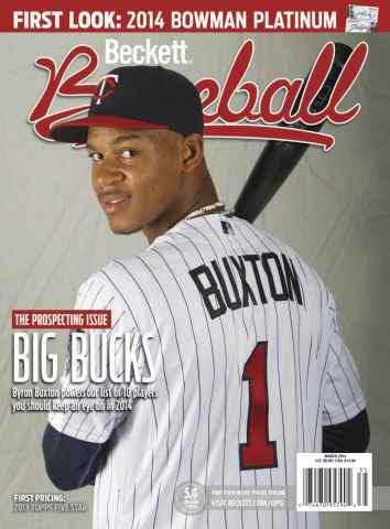 Beckett Baseball Magazine issue March 2014